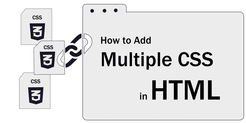 How to link multiple css style sheets in HTML [With Code]