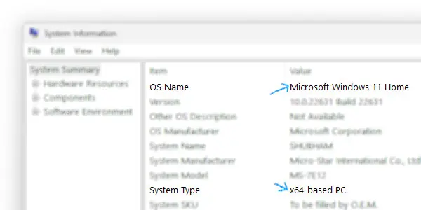 System Information - How to Install Apps on Laptop