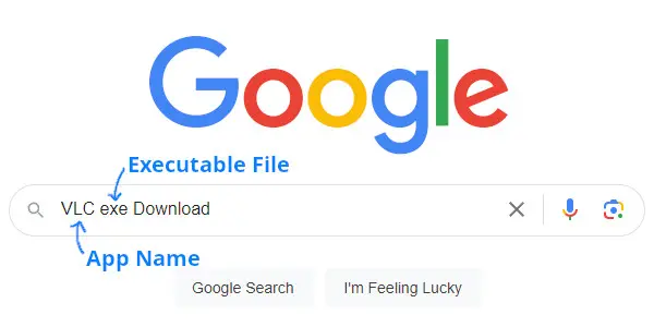 vlc-search - install apps on laptop